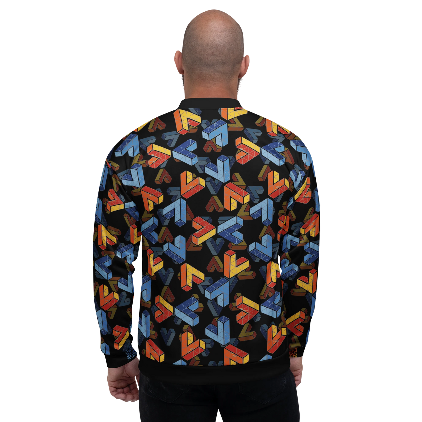 Penrose Triangle Bomber Jacket