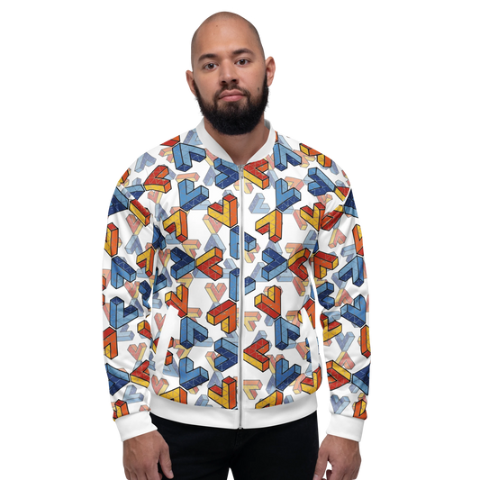 Penrose Triangle Bomber Jacket