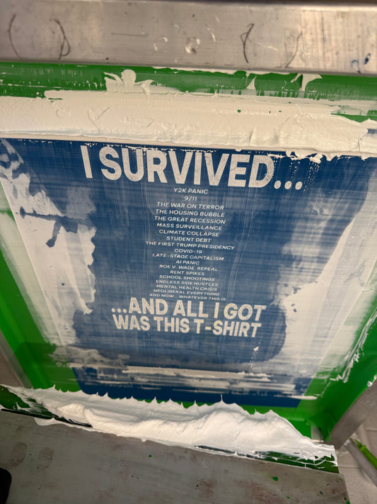 Printing the Collapse: First Impressions from the ‘I Survived’ Test Runs