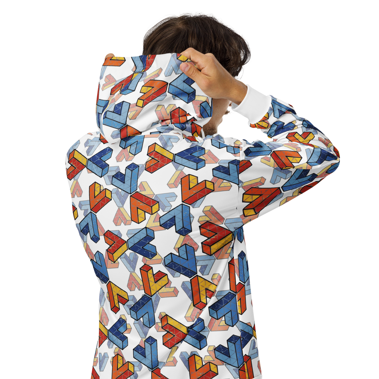 Penrose Triangle Zip Hoodie