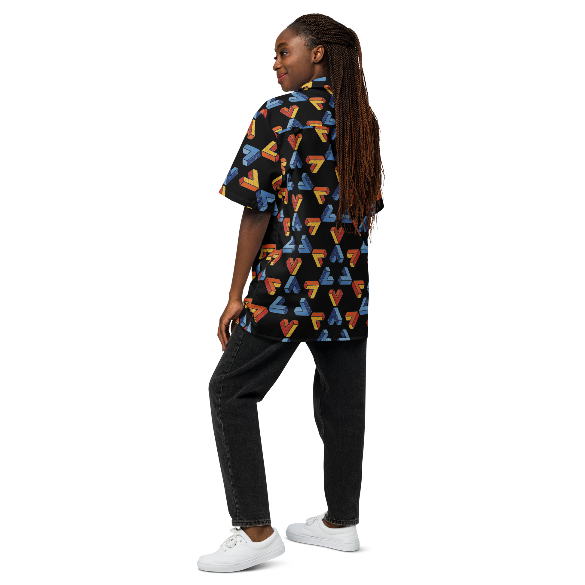 Unisex Penrose Triangle Hawaiian Shirt