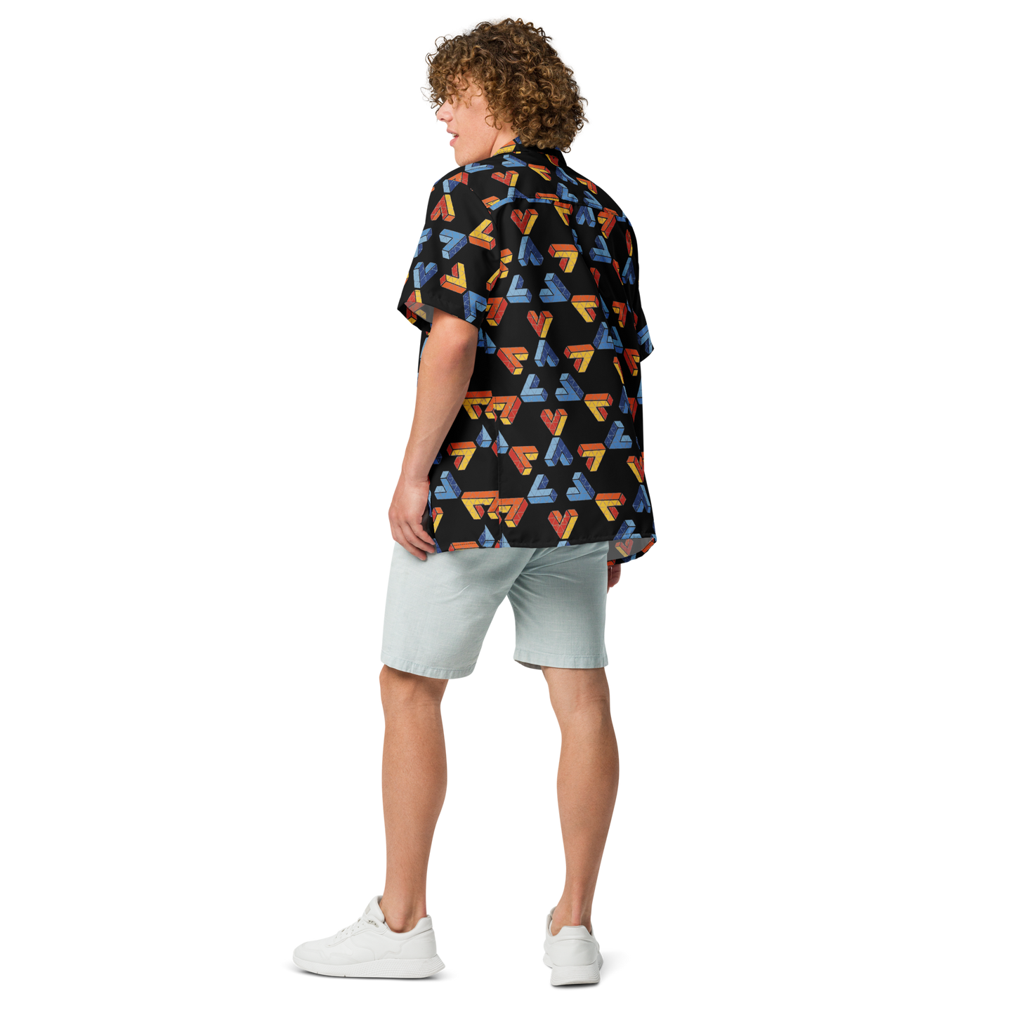 Unisex Penrose Triangle Hawaiian Shirt