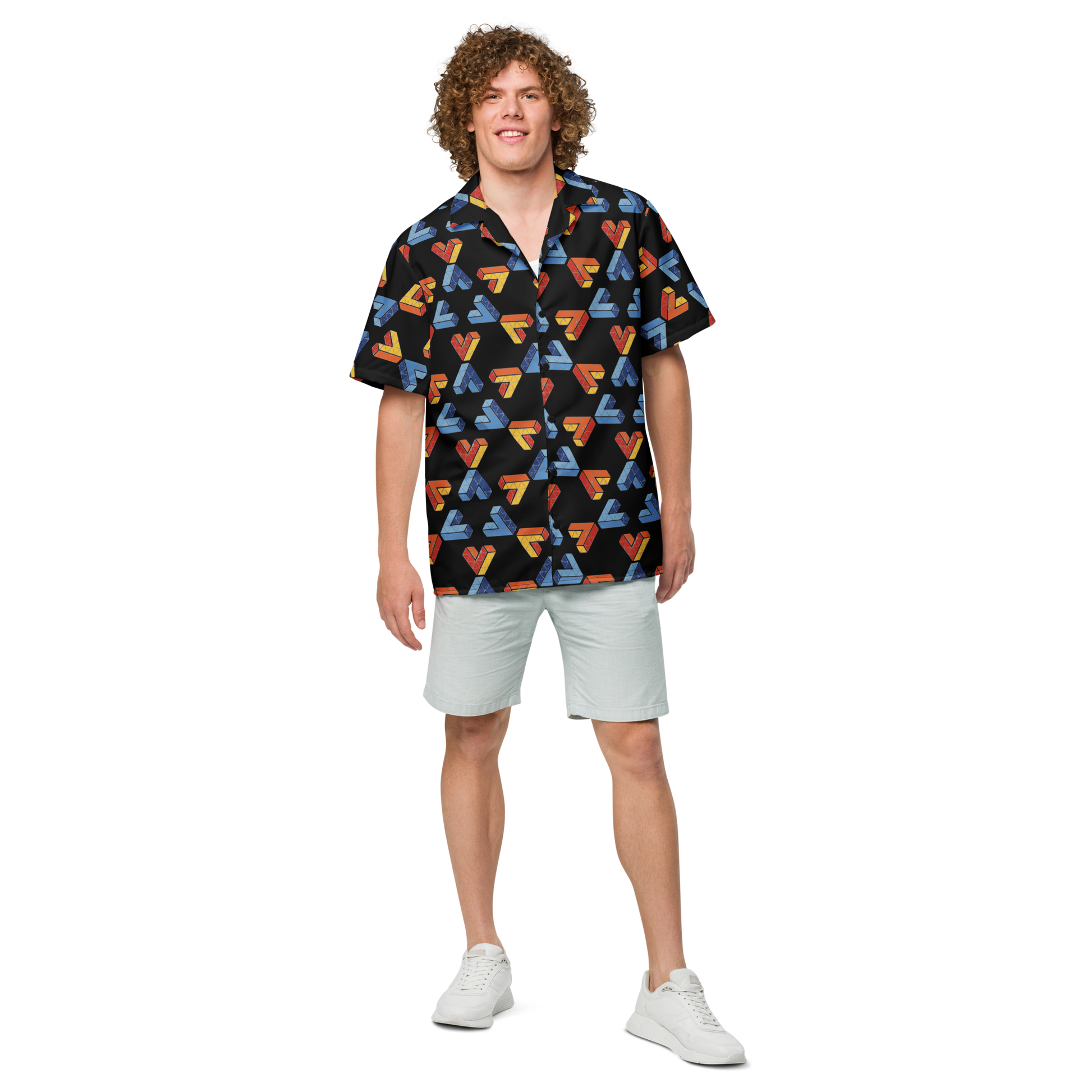 Unisex Penrose Triangle Hawaiian Shirt