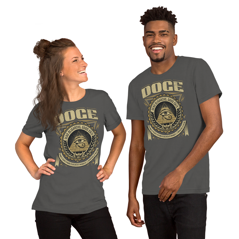 Unisex DOGE Illuminati All Seeing Eye T-shirt 