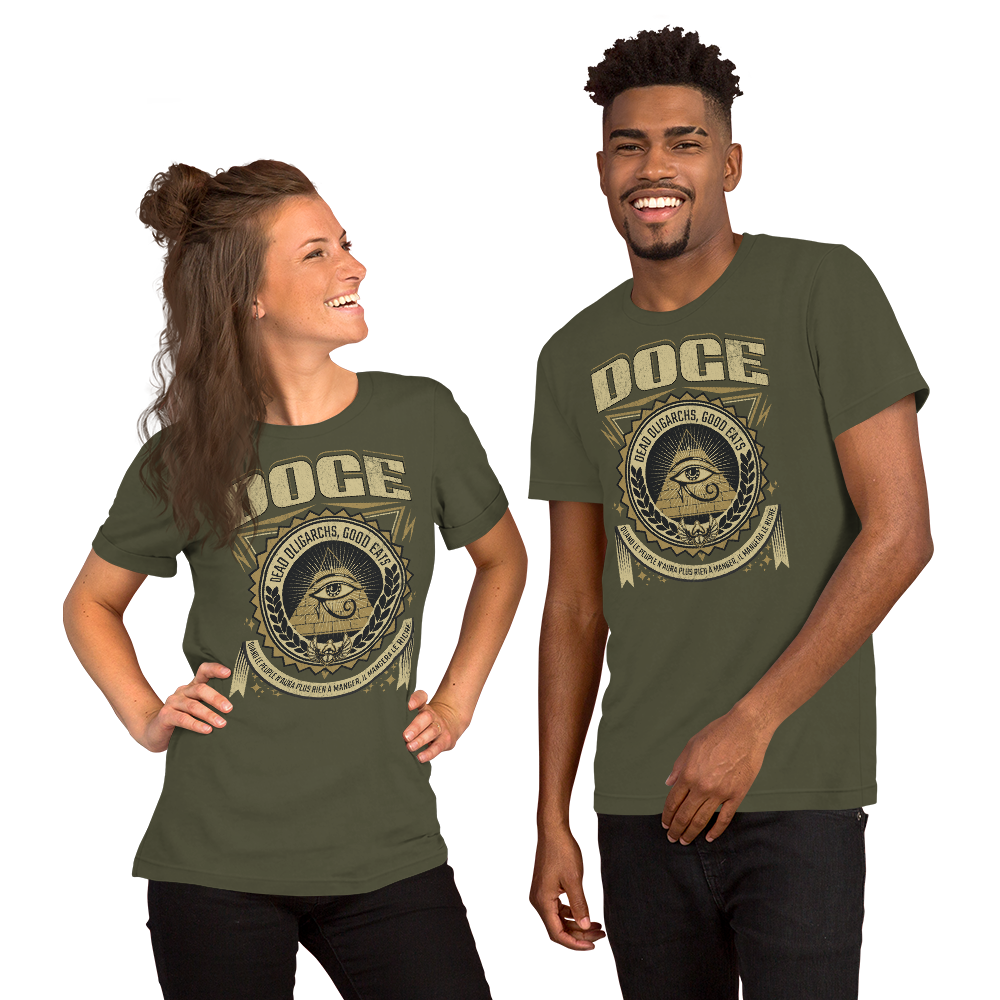 Unisex DOGE Illuminati All Seeing Eye T-shirt 