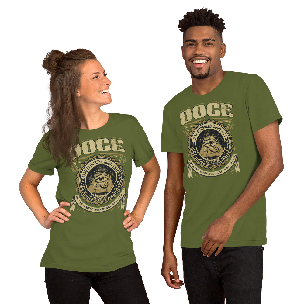 Unisex DOGE Illuminati All Seeing Eye T-shirt 