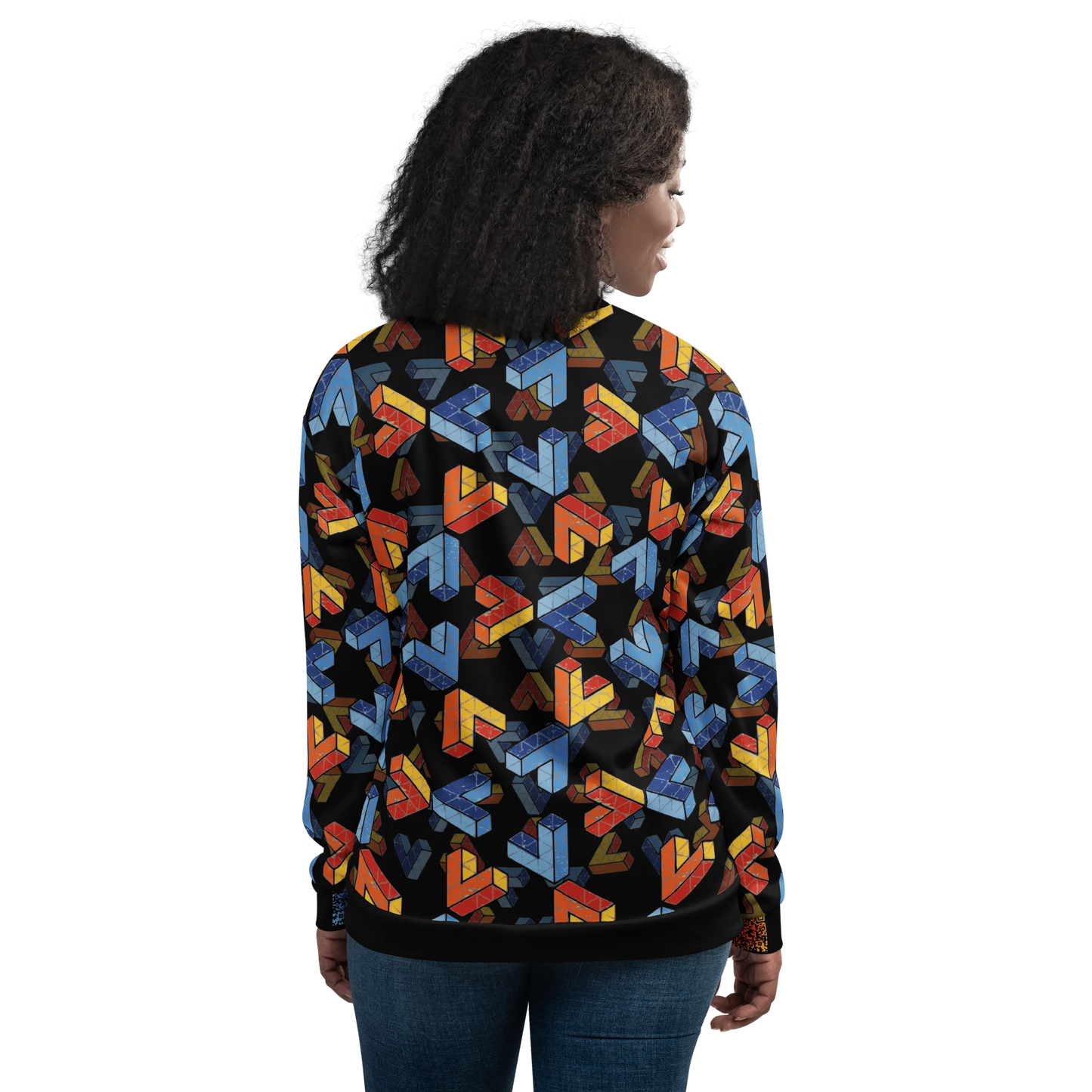 Penrose Triangle Bomber Jacket