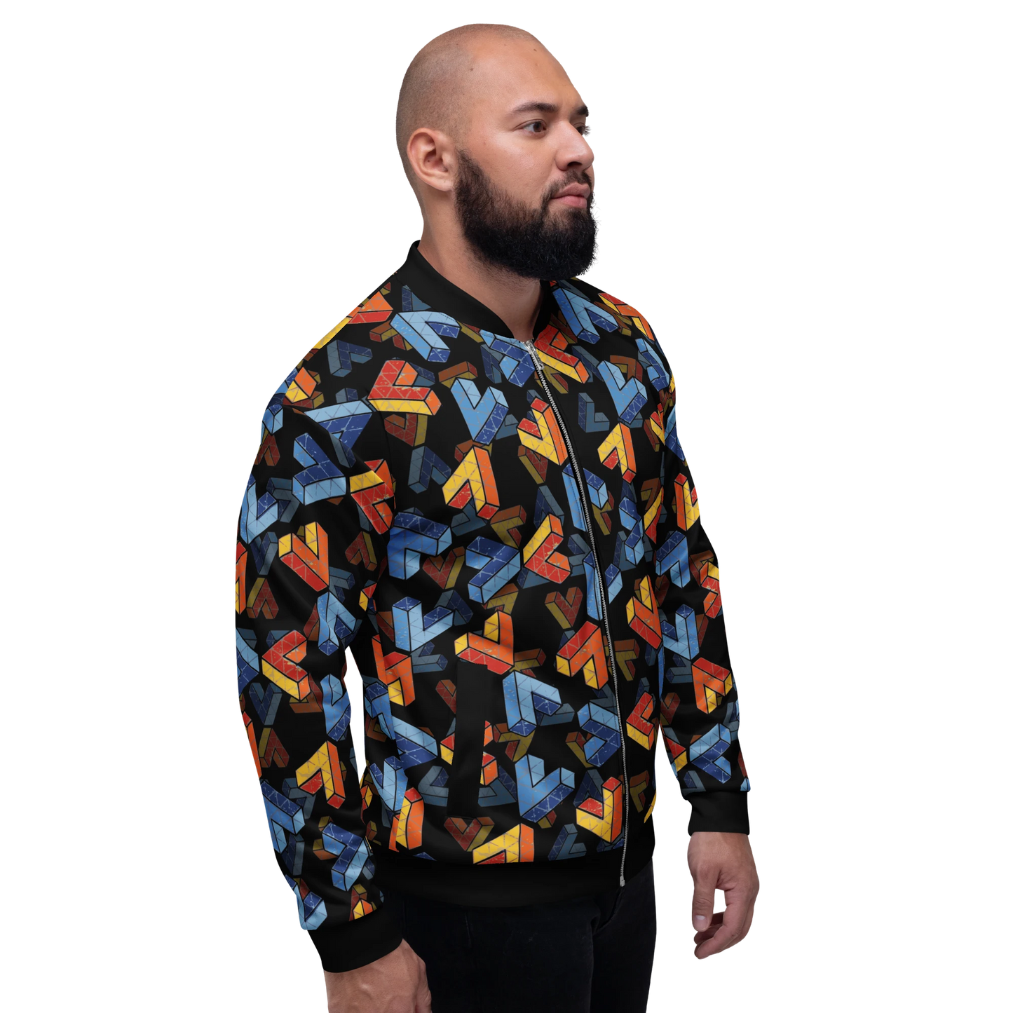 Penrose Triangle Bomber Jacket