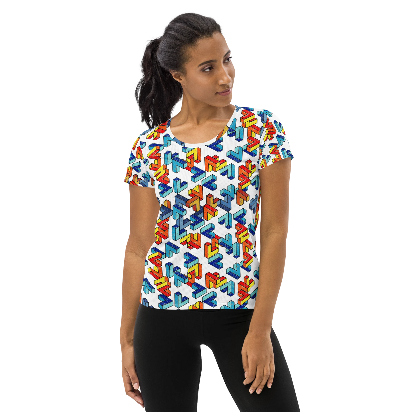 Women’s Penrose Triangle Chaos Athletic Tee