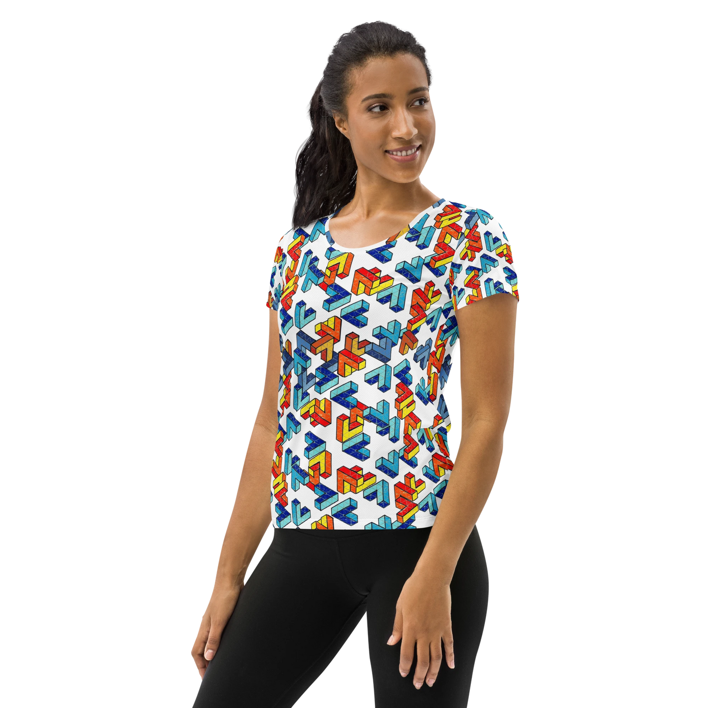 Women’s Penrose Triangle Chaos Athletic Tee