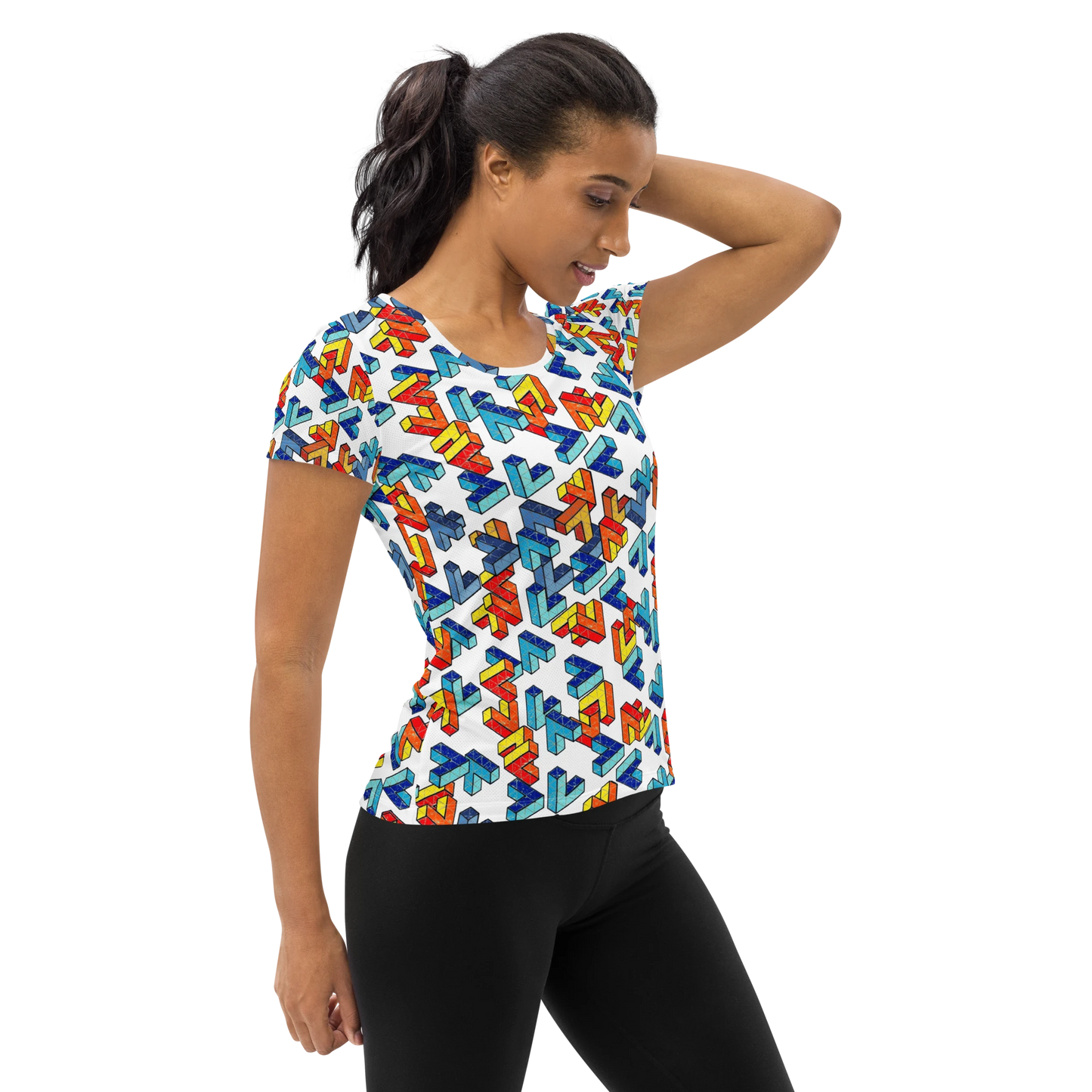 Women’s Penrose Triangle Chaos Athletic Tee